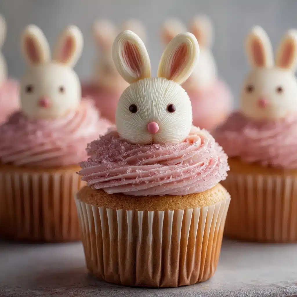 easter bunny cupcakes Recipe - Recipe Image
