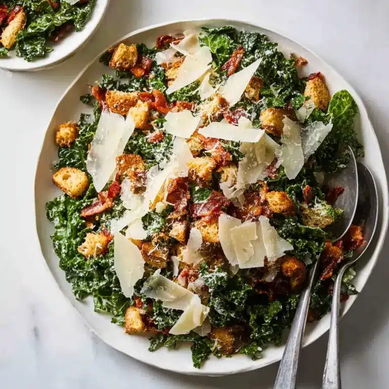 Kale Caesar Salad Recipe