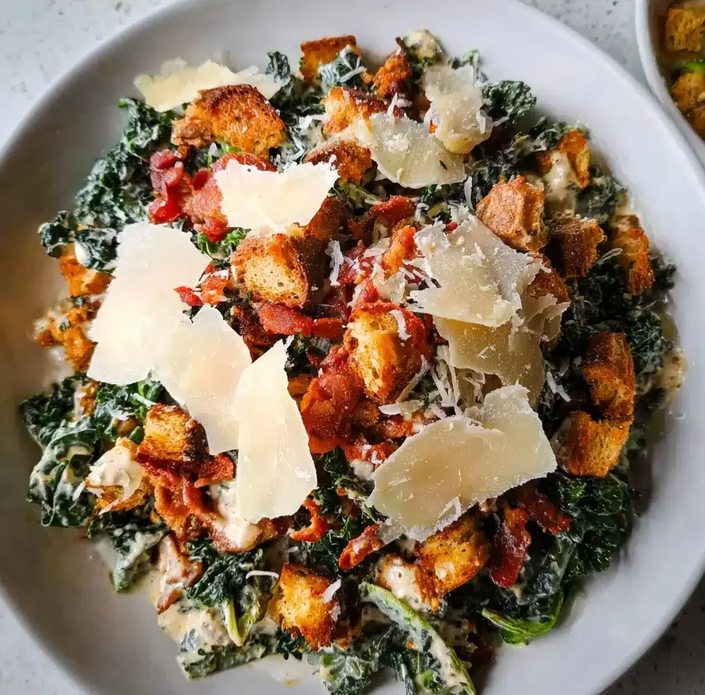 Kale Caesar Salad Recipe - Recipe Image