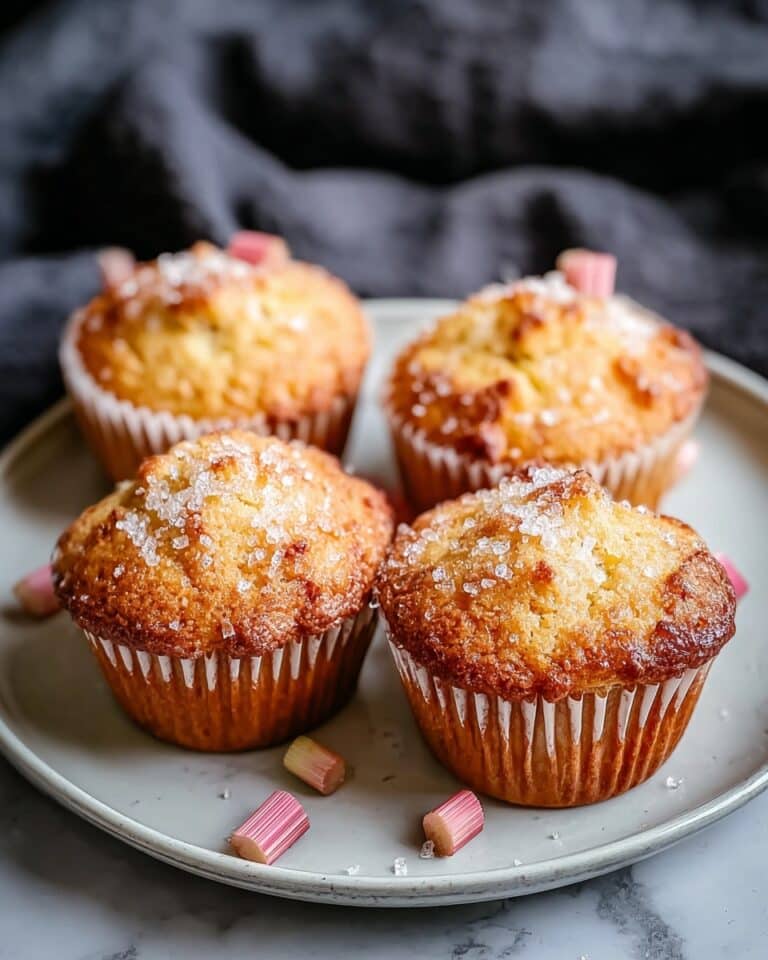 Rhubarb Muffins Recipe