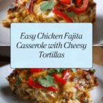 Chicken Fajita Casserole Recipe