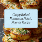 Mini Baked Parmesan Potato Rounds Recipe