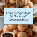Air Fryer Churro Apple Pie Bombs Recipe