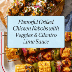 Grilled Chicken Kabobs With Vegetables Recipe