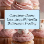 easter bunny cupcakes Recipe