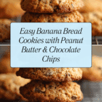 Banana Bread Cookies (6 Ingredients!) Recipe