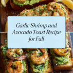 Shrimp and Avocado Garlic Bread Recipe