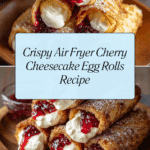 Air Fryer Cherry Cheesecake Egg Rolls Recipe