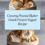 Peanut Butter Greek Frozen Yogurt Recipe