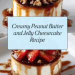 Peanut Butter and Jelly Cheesecake Recipe