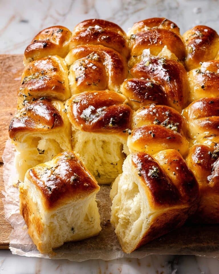 Salted Sage Honey Butter Brioche Rolls Recipe