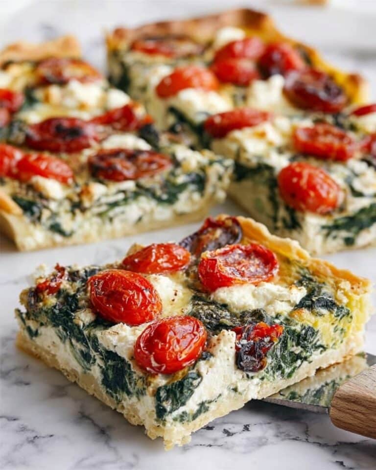 Ricotta, Tomato & Spinach Frittata Recipe