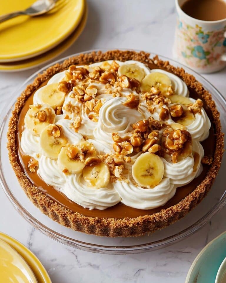 Salted Caramel & Hazelnut Banoffee Pie Recipe