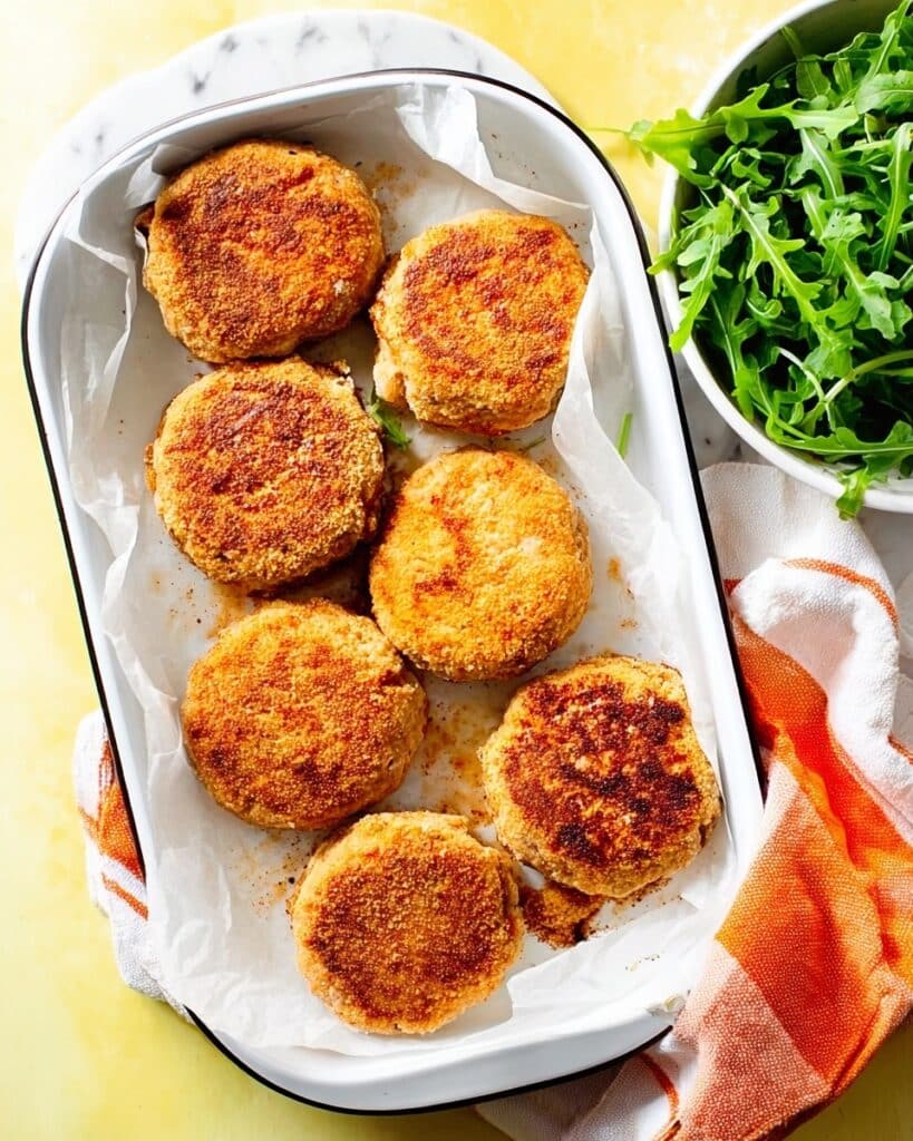 Cod & Tarragon Fishcakes with Minty Peas Recipe