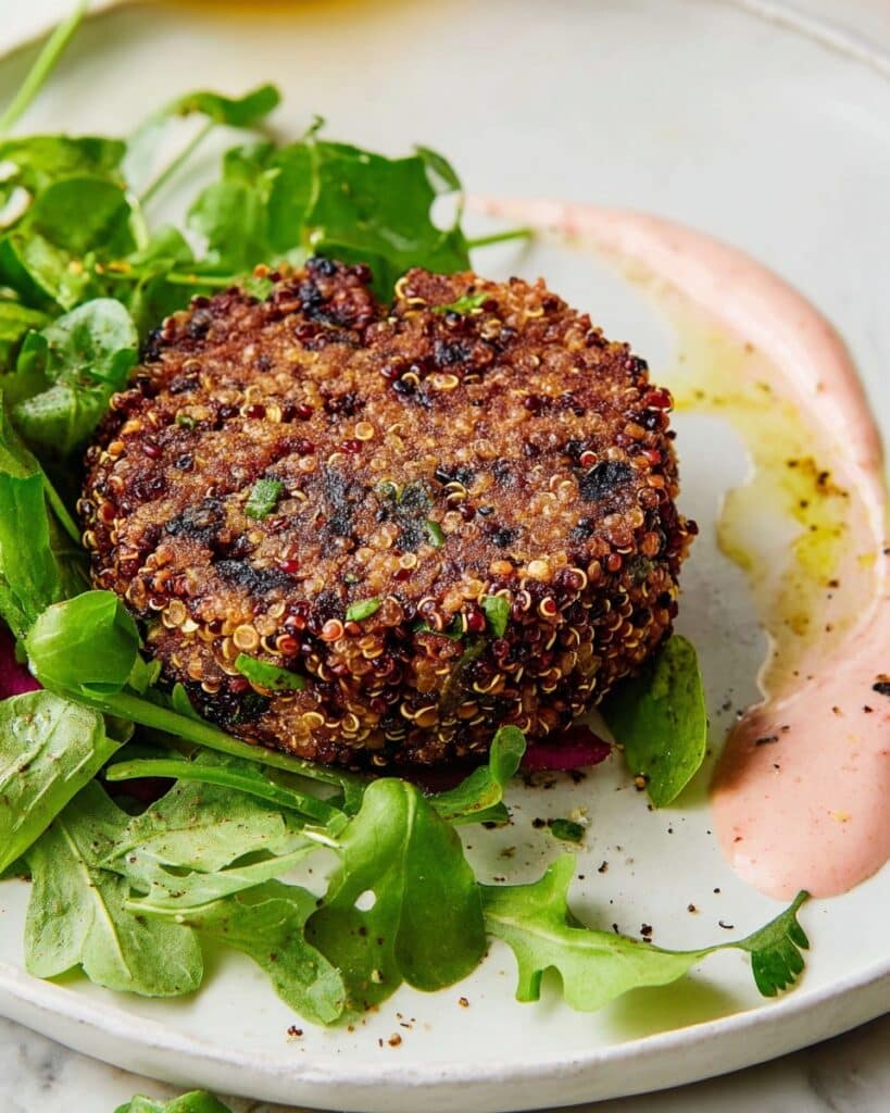Vegan Beetroot & Quinoa Burgers Recipe