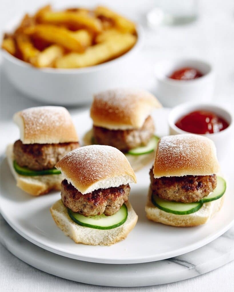 Turkey Burgers with Sweet Potato Chips Recipe