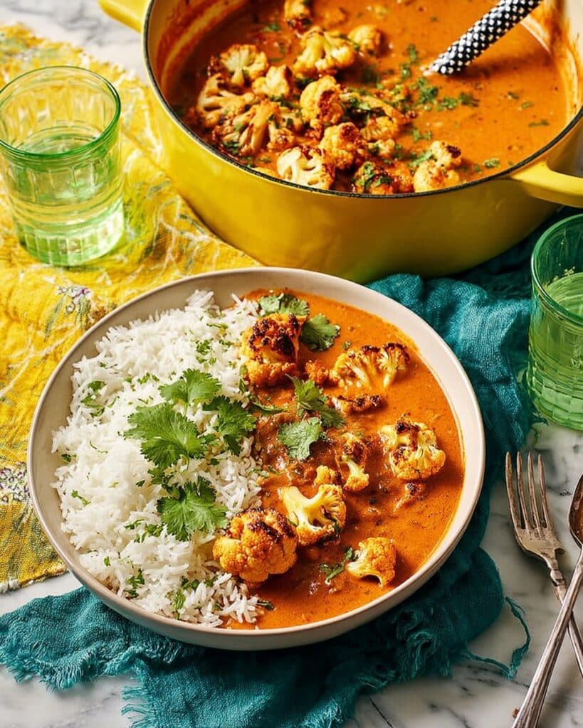 Roasted Cauliflower & Chicken Curry Recipe