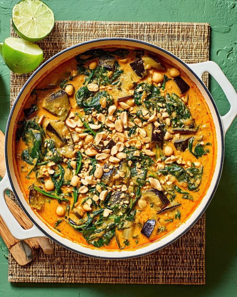 Peanut & Coconut Chickpea Curry Recipe
