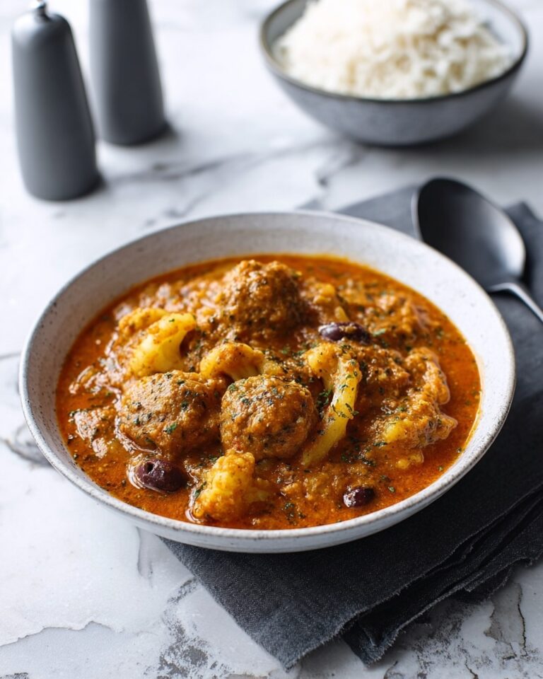 Moroccan Meatball Tagine with Lemon & Olives Recipe