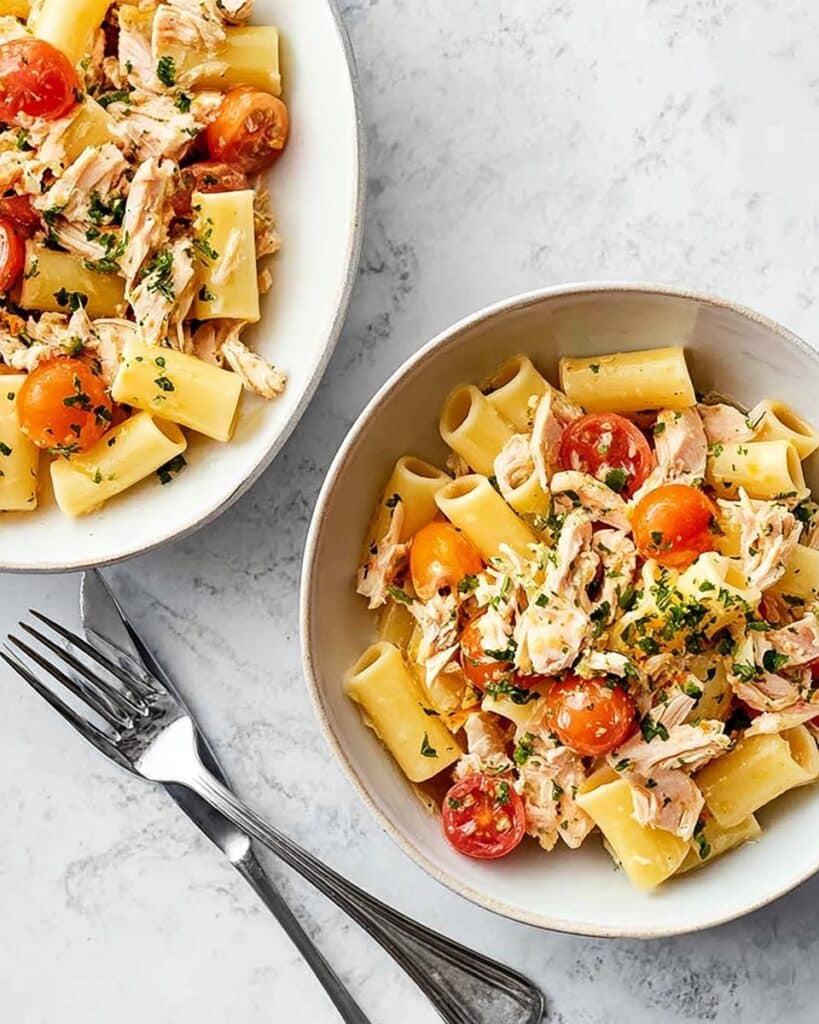 Lemony Tuna, Tomato & Caper One-Pot Pasta Recipe