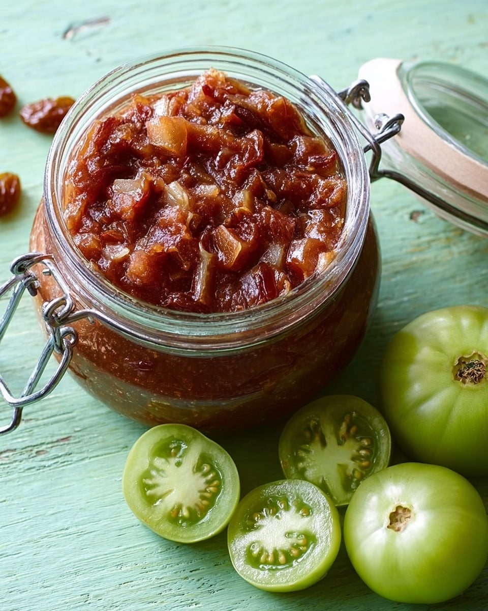 Green Tomato Chutney Recipe