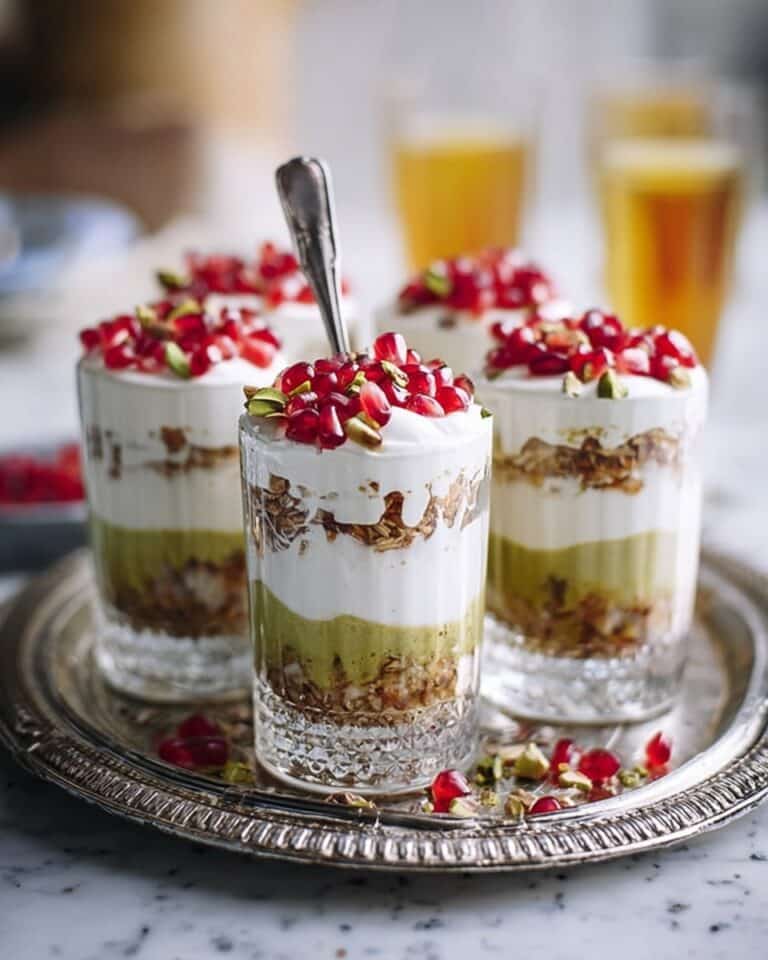 Honeyed Nut & Pomegranate Pots Recipe