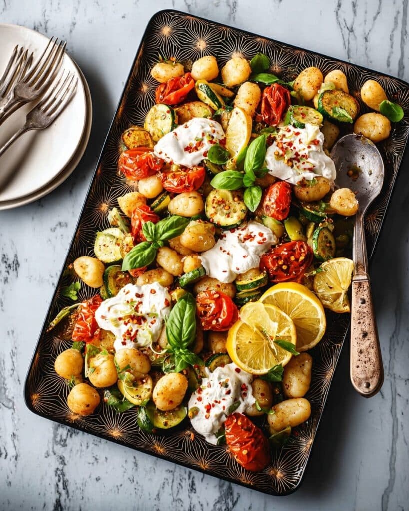 Gnocchi Traybake with Lemony Ricotta Recipe