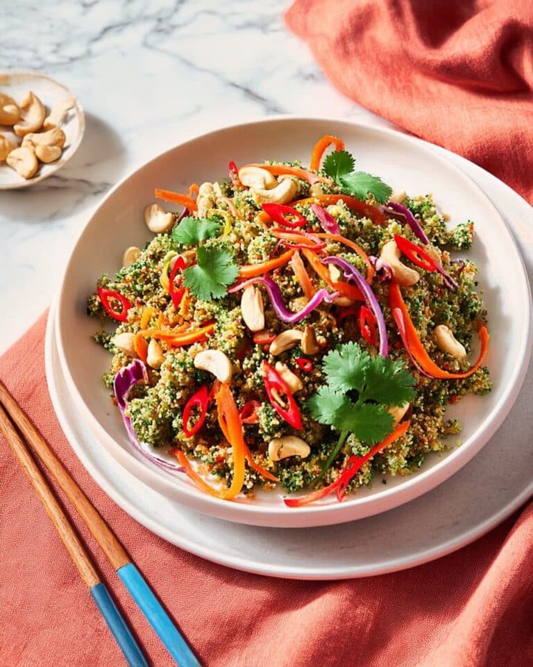 Gingery Broccoli Fry with Cashews Recipe