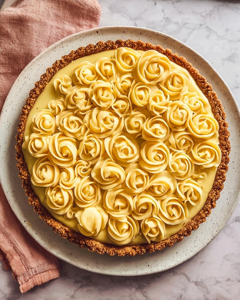 Apple & Custard Rose Tart Recipe