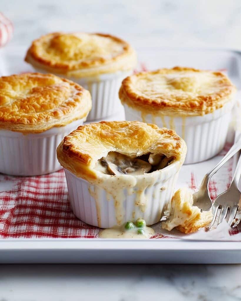 Easy Chicken & Leek Pot Pies Recipe