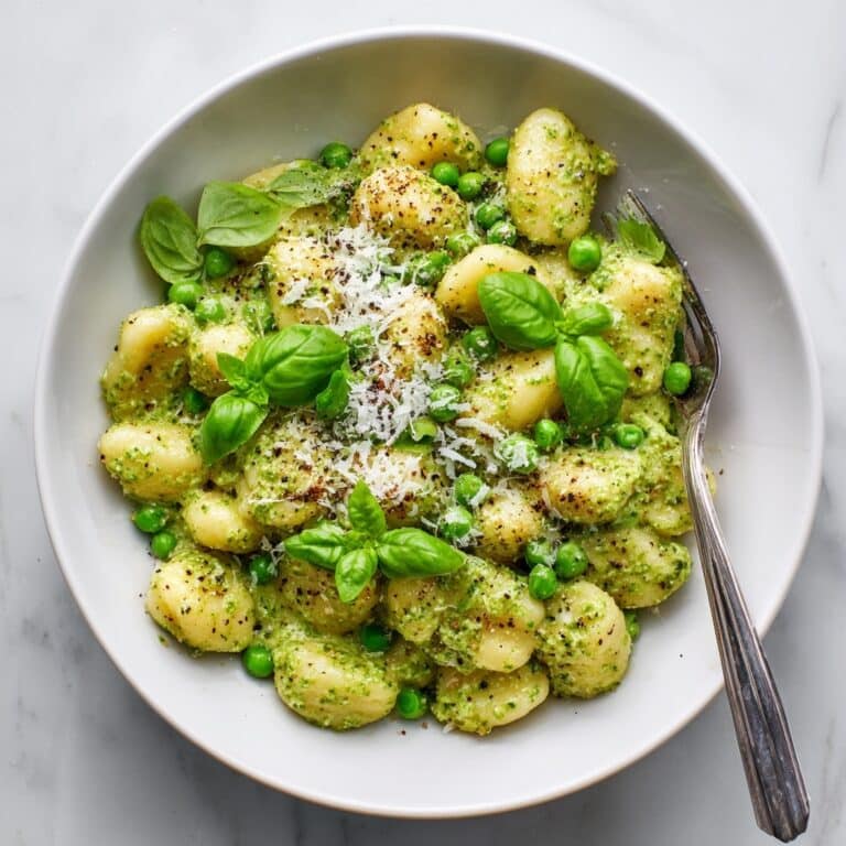 Kale and Spinach Pesto Chicken Gnocchi Recipe