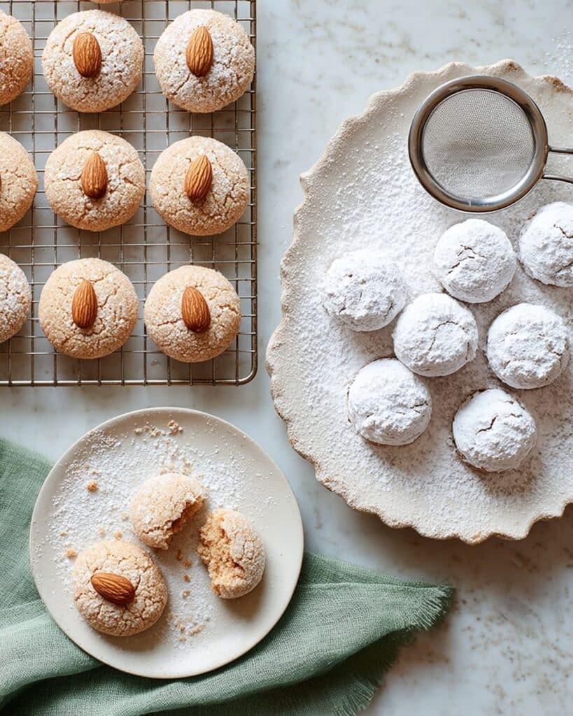 Chewy Almond Macaroon Biscuits Recipe