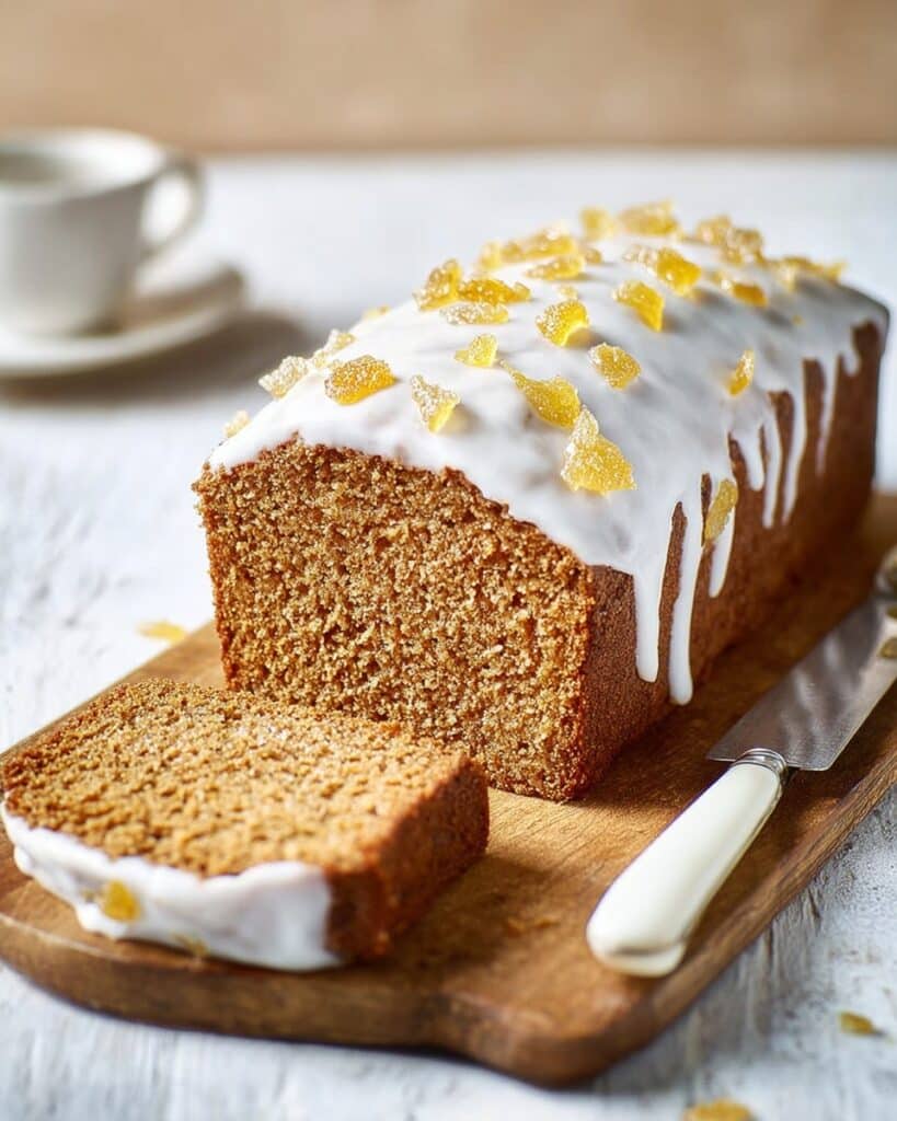 Vegan Ginger Loaf Cake Recipe