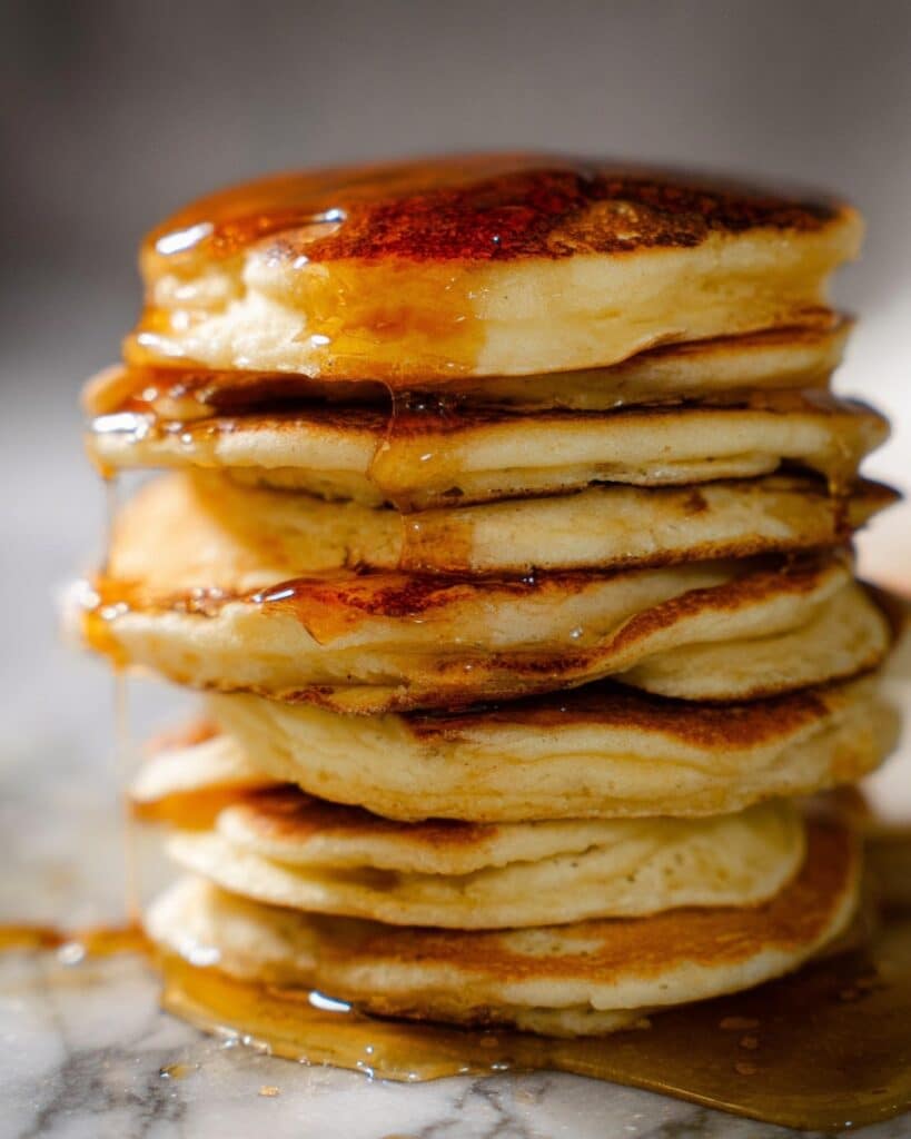 Better than Bisquick Vanilla Pancakes Recipe