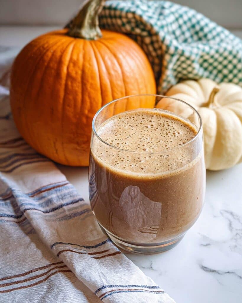 Vegan Pumpkin Spice Latte Smoothie Recipe