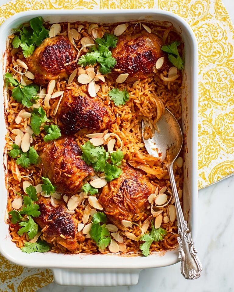 Roast Chicken and Spiced Rice with Green Beans and Mango Chutney Recipe