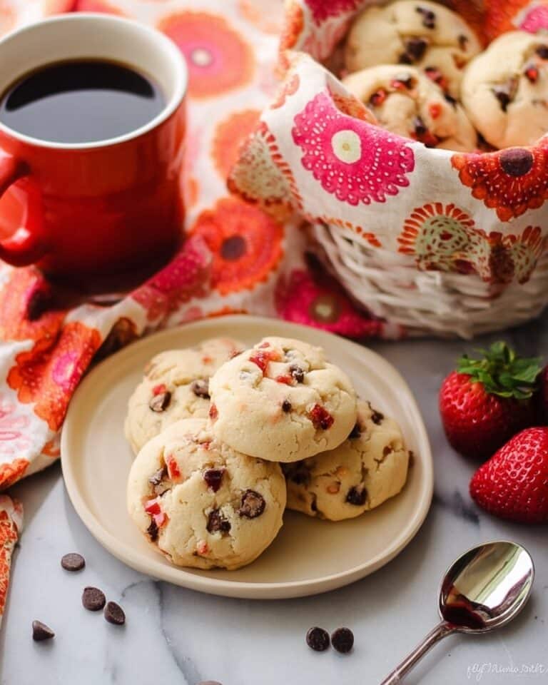 Mini Maple Strawberry Chocolate Chip Scones Recipe