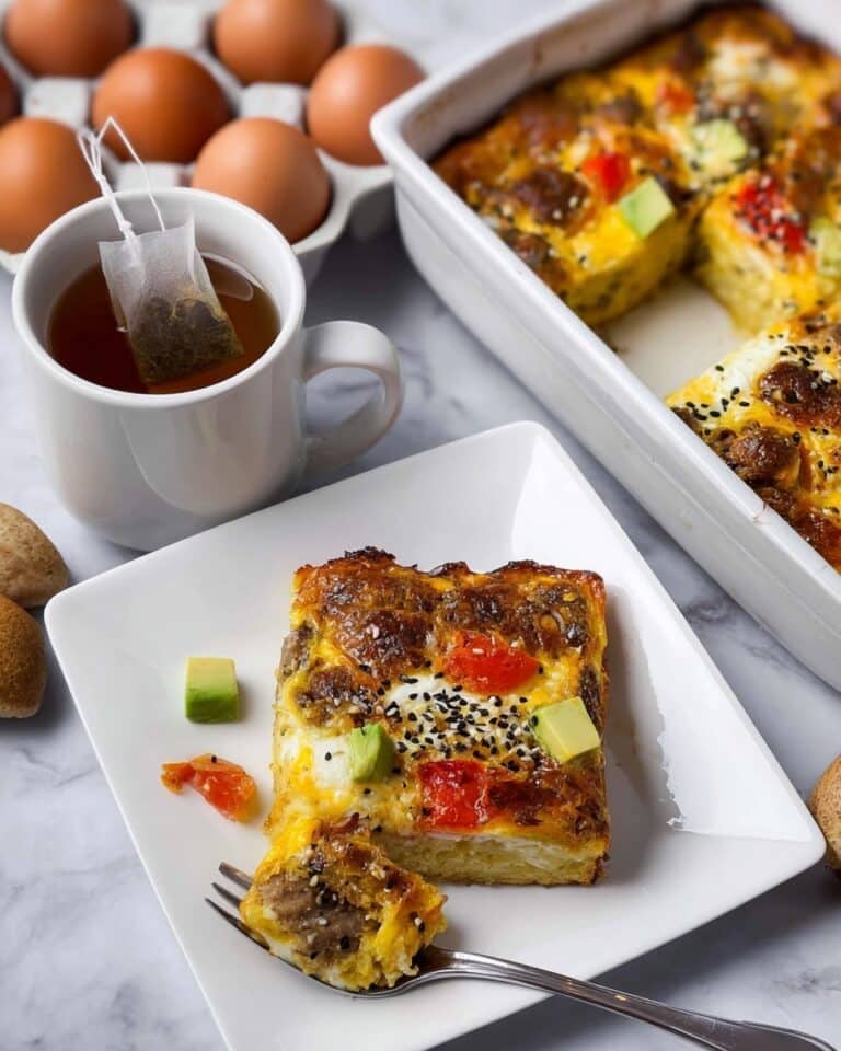 Everything Bagel Breakfast Casserole Recipe
