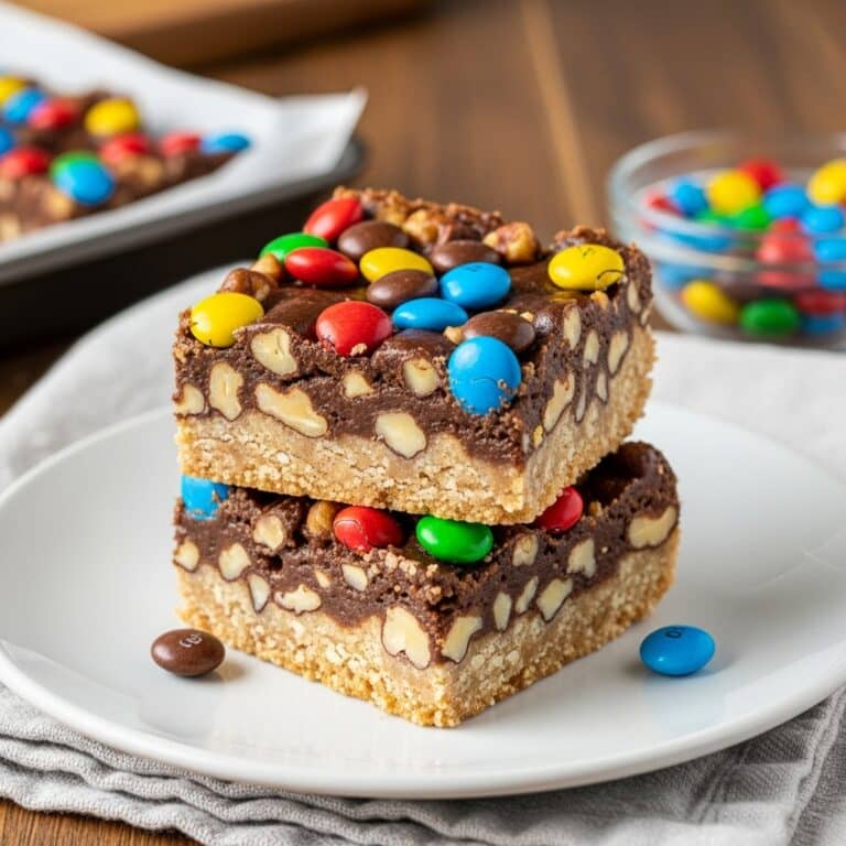 Chewy Peanut Butter Oatmeal Bars Recipe