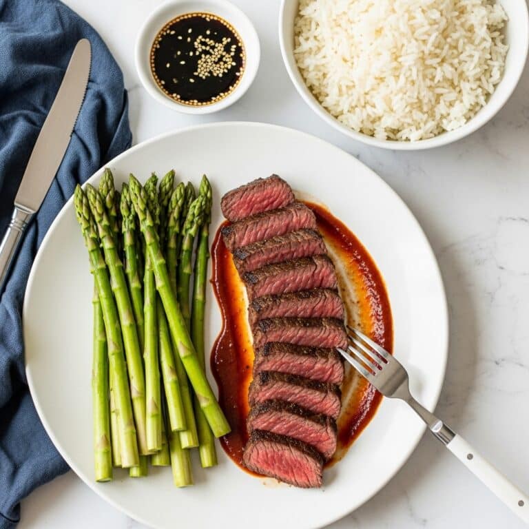 Beef Tenderloin with Teriyaki Reduction Recipe