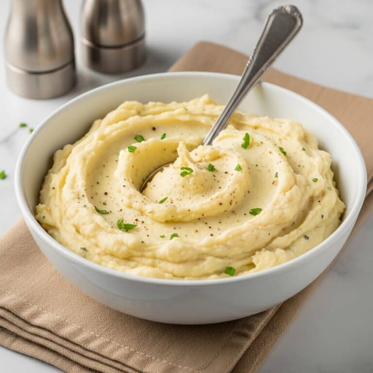 Brown Butter and Sage Fluffy Mashed Cauliflower Recipe