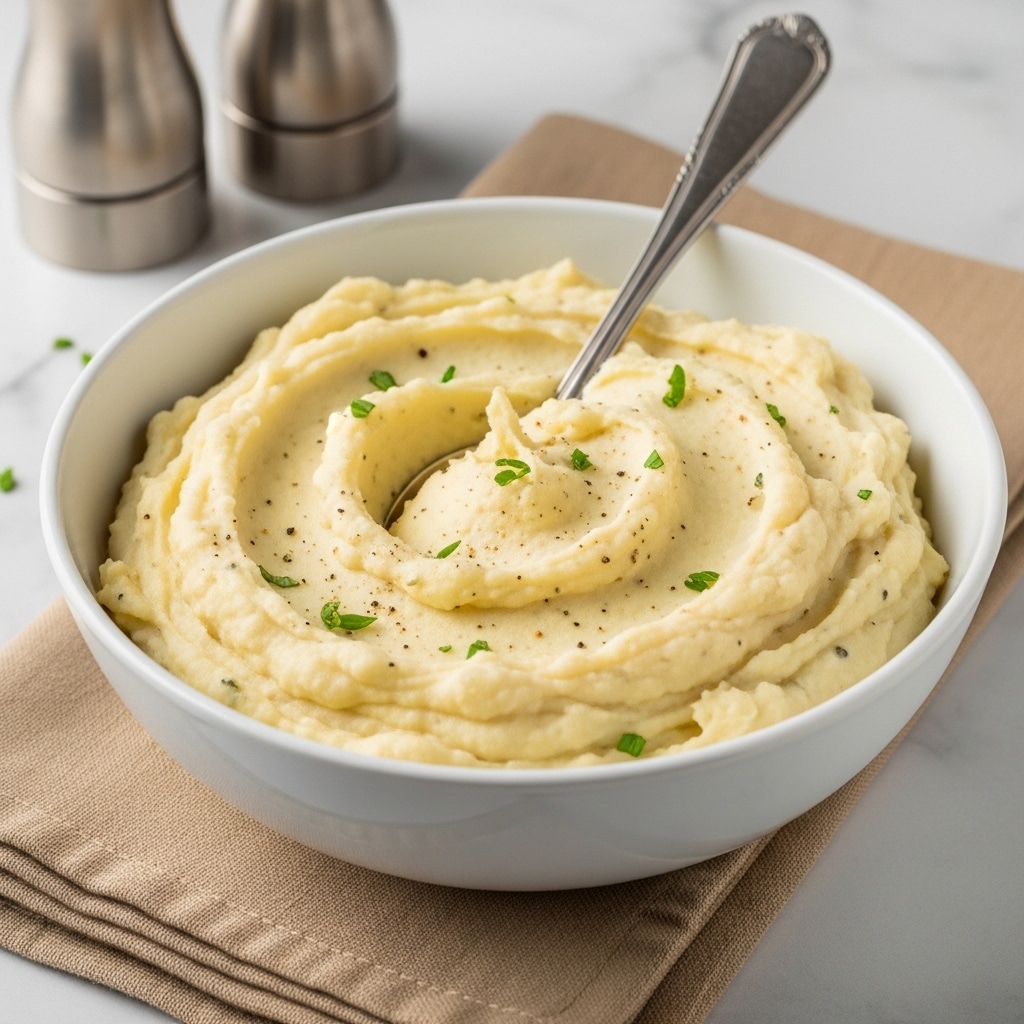Brown Butter and Sage Fluffy Mashed Cauliflower Recipe