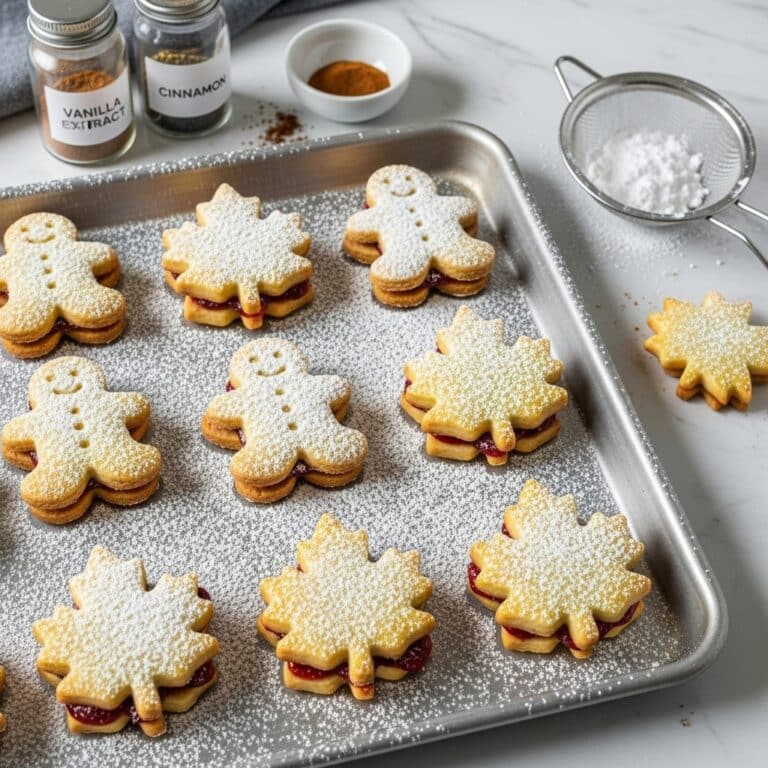 Cranberry Puff Pastry Cutouts Recipe
