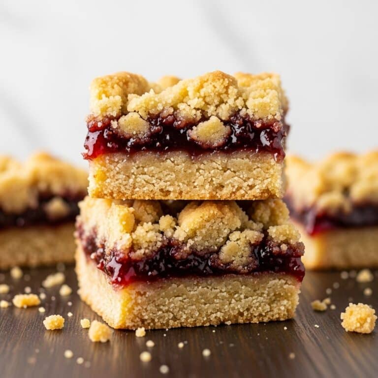 Red Raspberry Jam Bars Recipe