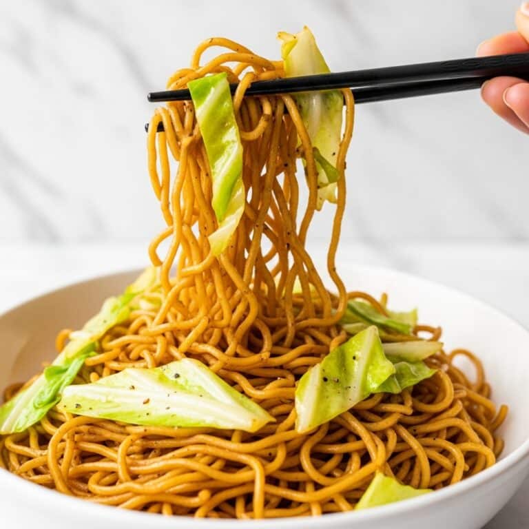 Garlic Ginger Yakisoba Noodles Recipe