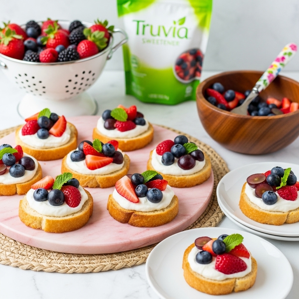 Berry Bruschetta Toasts Recipe