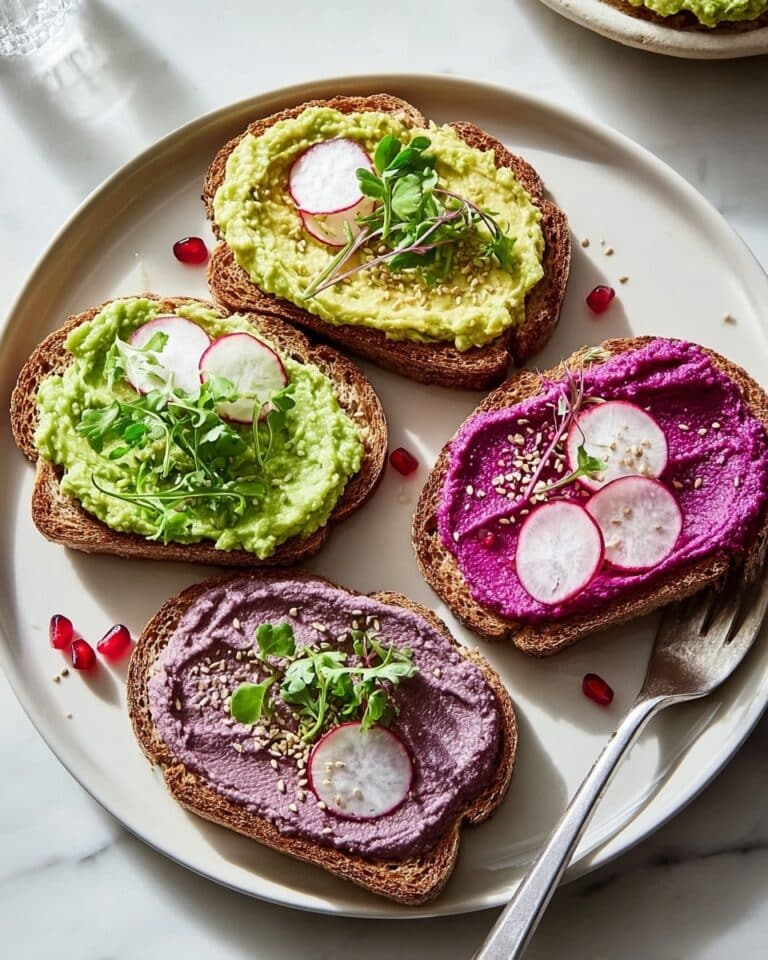 Bright Bold Breakfast Toasts Recipe