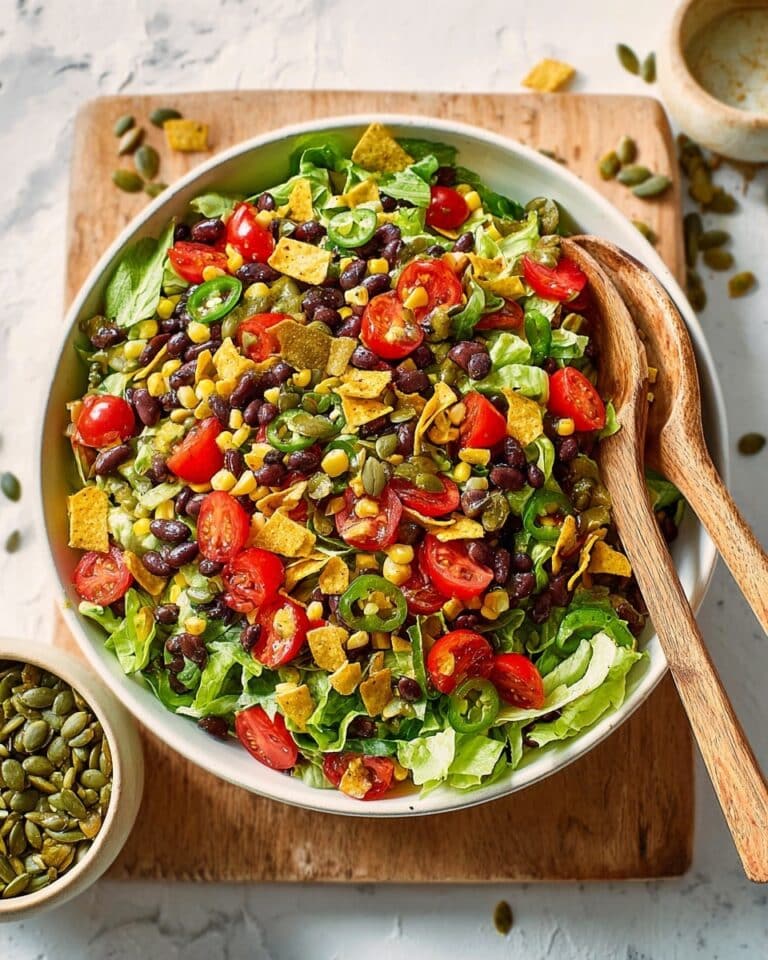 Tomato & Black Bean Taco Salad Recipe
