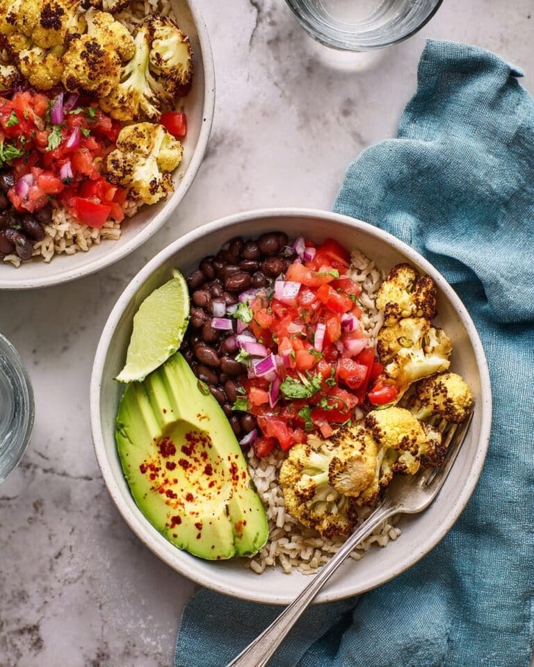Cauliflower Burrito Bowls Recipe