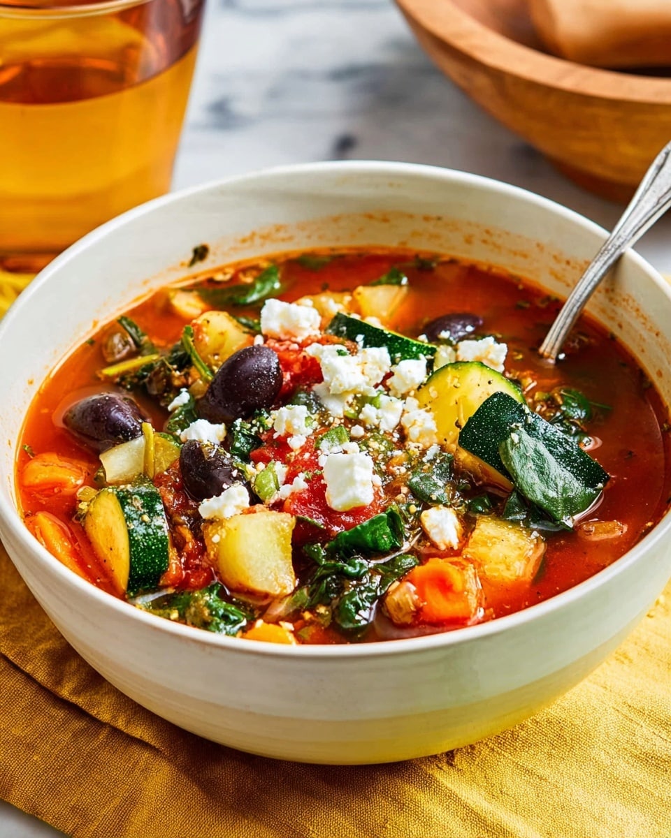 Fridge-Raid Vegetable and Cannelini Bean Soup Recipe